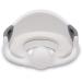 Delta Children Kid Size Toddler Potty Training Seat - Soft Seat, Handles, Splash Guard - Easy to Clean - White/Grey - Buy Online on GoSupps.com