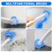 MAKIVI Toilet Cleaning System Disposable Toilet Brush Refill Brush Disposable Toilet Refills - 50 Durable Refills - Buy Online on GoSupps.com
