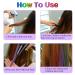 Cevioce Hair Chalk for Girls - Washable Temporary Hair Color Accessory Kit - 6 Colorful Chalks, Ideal Gift for Kids and Teens, Ages 4-10+ Great for Easter, Birthdays, and More - Buy Online on GoSupps.com