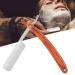Professional Razor Shaving Knife Barber Razor Wooden Handle Straight Edge Beard Shaving Hair Cutting Tool