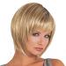 BGHJUE Wig Female Realistic Short Straight Hair Set Wigs