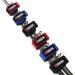 Fishing Rods Belt Stretchy Rod Straps Fishing Tackle Ties Cable Fishing Rod Holders Fit for Casting Rods, Spinning Rods and Fly Rods (5 Color, 10 pcs)