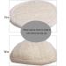 Natural Loofah Exfoliating Facial Pads - 10 Pack | Face Scrubber for Men & Women | Bath Spa Cleansing | 3.15 Inches Dia - Buy Online on GoSupps.com