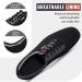 TINRYMX Men Latin Dance Shoes LHD401 - Black Suede Sole - 0.98 Inch - Buy Online on GoSupps.com