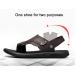 CLSQLXYJZC Black Leather Corrector Sandals for Hallux Valgus & Plantar Fasciitis - Size 27cm - Buy Online on GoSupps.com