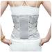 Back Brace With Self-Heating Pad Decompression Lumbar Support Belt For Men Woman Pain Relief Warm Waist Correction (Color : Gray Size : L/Large) L/Large Gray