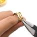 1500Pcs Mixed Sizes Open Jump Rings for Jewelry Making with Storage Box & Tool - Gold Finish - Buy Online on GoSupps.com