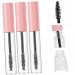 Healeved 10pcs Mascara Empty Tube Lash Wand Tubes Mascara Wand Bottle Clear Lipglosses Wands DIY Plastic 1 g (Pack of 1) Pink - Buy Online on GoSupps.com