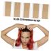 Angoily 6 Sheets Double-sided Tape Double Sided Adhesive Tape Wigs with Bangs Hair Tape Extension Tape Wig Adhesive Tape Extensions Tape Replacement Wig Tape Kraft Paper Label - Buy Online on GoSupps.com