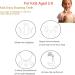 360 U-Shaped Toothbrush for Kids Ages 2-8 | Complete Set: Blue & White Hamsters Interchangeable Heads Incentive Stickers | Perfect for Round Teeth Cleaning - Buy Online on GoSupps.com