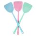 Fly Swatter-Flexible Durable Strong Manual 3- Color Fly Swatter Set 3 Pack with 3 Colors