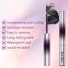  HASAIKA Metal Wand Mascara Waterproof Black Long Lasting Lash Serum Stain Resistant Lengthening Curling - Buy Online on GoSupps.com