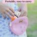 GloDeals Weekly Pill Box 7 Day Portable Pill Organizer for Vitamins & Supplements - BPA Free, Moisture Proof (Pink) - Buy Online on GoSupps.com