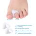 TSHAOUN 12x Gel Toe Spreader for Bunion Correction | Relief for Overlapping Toes & Hallux Valgus | Pain & Pressure Relief for Small Toes - Buy Online on GoSupps.com