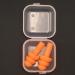 Earplugs Ear Plugs Sleeping Noise Canceling Ear Plugs box-packed comfort earplugs for Swimming Snoring 1Pairs(Orange)