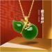 NEZIH Nat rliche Gr ne Sterling Silber Anh nger - Frauen Halskette - Buy Online on GoSupps.com