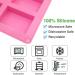 Silicone Soap Molds Set of 3 - DIY Handmade Soap Moulds for Baking & Crafting - Pink - Buy Online on GoSupps.com
