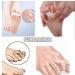 Pedimend Silicone Gel Claw Toe Corrector - Hammer Toe Pads - Toe Separator for Overlapping Toes - Straighten Bent Toes - Unisex - One Size Fits Most - 1 Pair - Buy Online on GoSupps.com
