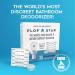 As Seen On Shark Tank | World's Most Discreet Bathroom Deodorizer | Odor Eliminating Toilet Tablets - 30 Pack | Shop Internationally - Buy Online on GoSupps.com