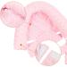 JINTN Baby Car Seat Head Neck Support Pillow - Pink | Infant Stroller Headrest with Seat Belt Covers | Newborn Lounger & Bed Mattress Rocker | 0-12 Months - Buy Online on GoSupps.com