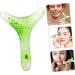 minkissy Scraping Board Resin Muscle Scraper Scraping Tool Reusable Massage Scraper Resin Face Massager Body Massager Muscle Scraper Tool Massage Tool Massage Board for Face Resin Massager 12X9CM Light Green - Buy Online on GoSupps.com