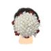 GadinFashion Paper Bun Juda Maker Flower Gajra Hair Accessories for Women and Girls - Wedding Red (Multicolor) - Pack of 2 - Buy Online on GoSupps.com