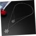 COLLBATH A Necklace Necklaces Women Pendant Necklace Snowflake Necklace Accessories Sweater Chain Miss Long - Buy Online on GoSupps.com