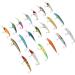 Bewinner 20pcs Fishing Lures Kit - Reusable Tackle for Oceans Lakes Rivers & Reservoirs - Ideal for International Fishing Adventures - Buy Online on GoSupps.com