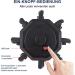 Electric Head Massager - Octopus Scalp Massager with 3 Modes & 10 Vibrating Contacts for Deep Sleep Hair Growth and Ultimate Relaxation - Upgrade Black - Buy Online on GoSupps.com