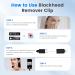 Kosimai Visual Black Head Remover for Face Tool with Camera HD Camera 20 times magnification 1080P Suitable for Women and Men Pore Cleaner (white) - Buy Online on GoSupps.com