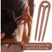 WEBEEDY 3 Colors Wood Hair Fork 3 Prong Hairpin French Updo Hair Sticks Sandalwood Mahogany Wood Hair Styling Pins Hair Accessories for Long Thick Fine Hair Bun Chinese Retro Style 12/13cm Long - Buy Online on GoSupps.com
