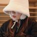 VIEWLAP Fake Fur Trooper Trapper Hat - Windproof Winter Bomber Hat for Women & Girls in Ivory - Buy Online on GoSupps.com