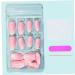 2set Detachable Long Coffin False Nails with Designs Press on Nails Wearable Fake Nail Decor Full Cover Art Tips - Buy Online on GoSupps.com