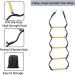 5 Step Heavy Duty Boat Rope Ladder - 400Lbs Strength for Inflatable, Fishing, Kayak, Motorboat - Portable Marine Boarding Rope Ladder (Black) - Buy Online on GoSupps.com