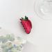 Charming Strawberry-Shaped Hair Claw Clip - Stylish Durable and Perfect for a Tropical- Look - Buy Online on GoSupps.com