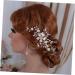 HONMEET 1 PC Comb for Bridal Wedding Hair Clip Hair Comb Bride Headpieces for Wedding Tiara for Bride Wedding Pearl Hair Barrettes Pearl Hair Pin Bridal Headpiece Bride Hair Clip - Buy Online on GoSupps.com