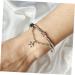 Shop Minkissy Star Jewelry Bracelet - Sun & Moon Design Crystal Pearl & Gemstone Accents for Women - Miss Celebrity Silver 19.5*1.2cm - Buy Online on GoSupps.com