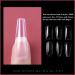 Sunydog 100Pcs Clear Acrylic Nail Tips - Full & Half Cover Coffin-Shaped Ballerina Tips for Nail Studios & DIY Nail Art | 10 Sizes - Buy Online on GoSupps.com