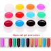 Nails Gel Set 12 Color Nail Painting Gel Nail Art Accessories DIY Professional Nail Paint Color Gel Polish Nail Art (Black) - Buy Online on GoSupps.com