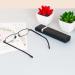 Cokobin Ultra-Light Reading Glasses - Metal Frame Full Frame 2.5 Diopters Stylish Visual Aid for Men & Women - Includes Glasses Case (Black) - Buy Online on GoSupps.com