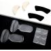 18 Pairs Heel Inserts & Grips with Silicone Pads - Forefoot Heel Cushion for Loose Shoes - Toe Filler Inserts for Shoe Size Reducer (Exquisite Style) - Buy Online on GoSupps.com