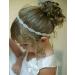 Denifery Flower Girl Rhinestone Crystal Headband Baby Headbands Gatsby Headband Wedding Hair Accessories for Festival Special Holiday Halloween