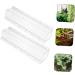 Milisten 6 Pcs Square Cucumber Molds Vegetables Fruit Avocado Tool Cucumber Shaping Mold Garden Tools Gourd - Buy Online on GoSupps.com