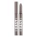 Eyeshadow Sticks Multiple-Use Shimmery Glitter Makeup Pen Highlight Base Priming Blusher Eyebrow Pencil Metallic High Gloss Creamy Make Up Pen Silky Smooth Texture Long Wearing Water (Grey One Size) 1 count (Pack of 1) Grey