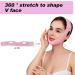 Angzhili 1 Pack V Line Face Lifting Belt Nature Reusable Double Chin Reducer Bandage Adjustable Mask Sleep Mesh Breathable Facial Slimming Strap Small V face Mask for Women and Men (Pink) - Buy Online on GoSupps.com