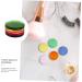 15 Pcs Grafting Eyelash Spacer & Glue Tray - Creative Glass Holder for Eyelash Extensions - 4.4x4.4cm - Buy Online on GoSupps.com