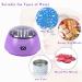 Digital Portable Electric Wax Warmer 16.9oz for Hair Removal - Violet with See-Through Cover - Buy Online on GoSupps.com