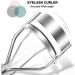 Premium Hysotok Eyelash Curler Set - Stainless Steel 2 Replacement Pads & Mascara Brushes for Perfect Lashes | International Shipping - Buy Online on GoSupps.com