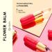 Winky Lux Flower Balm - Vegan Lip Stain with Real Chrysanthemum - Pink Color Changing Lipstick - Vanilla Scented Natural Lip Balm - Buy Online on GoSupps.com