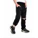HARGLESMAN Boys Cargo Pants Kids' Casual Outdoor Quick Dry Waterproof Hiking Climbing Convertible Trousers Black 10 Years